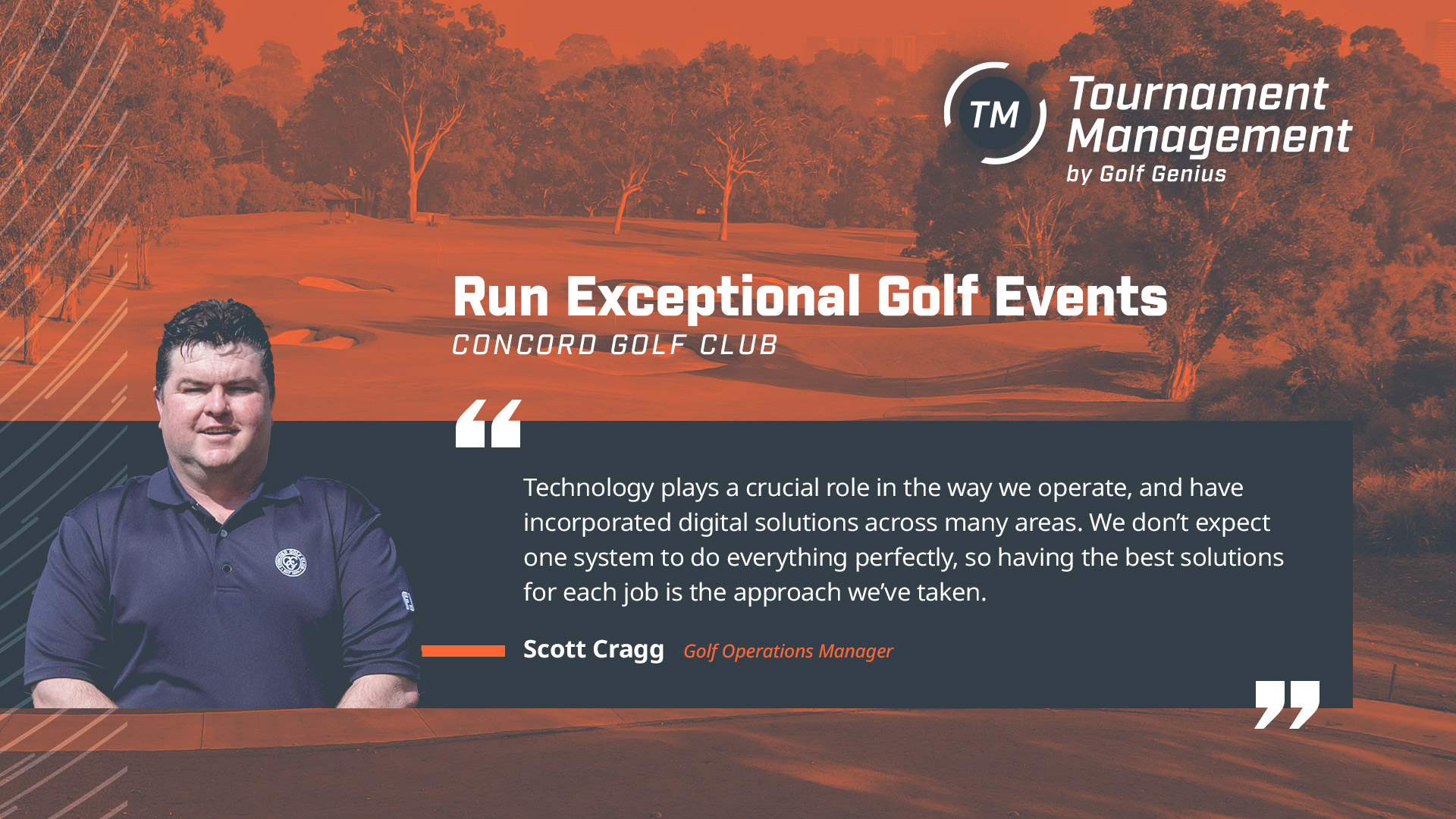 Concord Golf Club - Aligning Technology with Operational Strategy